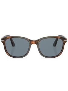 Persol солнцезащитные очки в круглой оправе, зеленый
