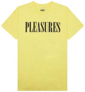 Футболка Pleasures Onyx 24 T-Shirt 'Cornsilk', желтый
