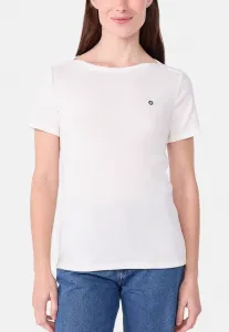 Базовая футболка iconique с цветным узором Petit Bateau, Ecume