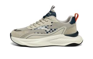 Нескользящие низкие повседневные туфли для мужчин HLA, Khaki