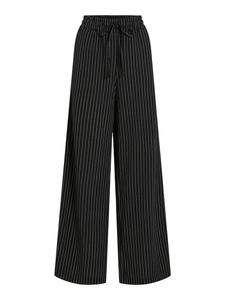 VILA Штаны Regular 'CLUA' в черном цвете