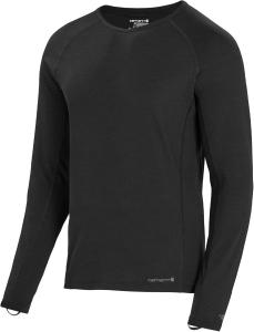 Carhartt мужская базовая футболка Force Midweight Diagonal Rib с V-образным вырезом, Black