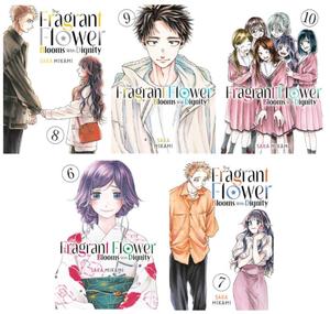 The Fragrant Flower Blooms With Dignity Manga Series 5-Book Collection Set (Book 6 to 10) - Heartfelt School-Life Romance of Growth, Friendship & Blossoming Connections (Berkley)