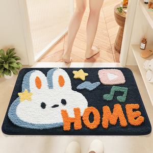 Dajiang Ковер 50x80 см для ванной, впитывающий, нескользящий, с электронной мелодией