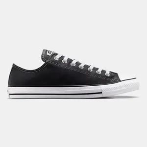 Converse Chuck Taylor All Star Low кожаные унисекс повседневные кеды, черный
