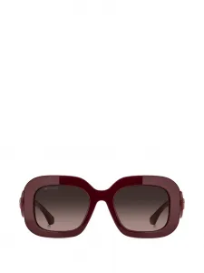 Солнцезащитные очки в овальной оправе Etro, красный