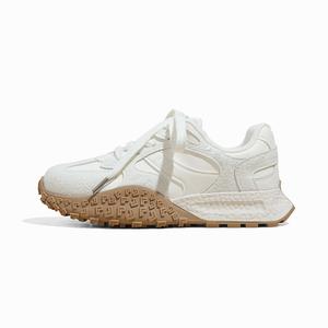 Низкие повседневные кроссовки для женщин A poinsettia princess, бежевый