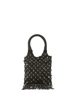 Сумка с бисером и ручки Sfera, черный