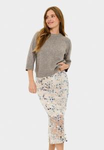 Джемпер Saint Tropez NOVASZ, Pine Bark Melange/Light Brown