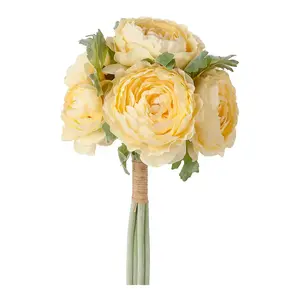 Искусственный букет Пионов El Corte Inglés, желтый