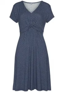 Трикотажное платье Lascana, Blau Marine Gemustert
