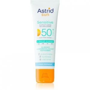 Astrid Sun Sensitive Крем для загара для лица SPF 50+ Водостойкий 50 мл