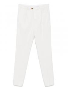 Прямые брюки из хлопка Brunello Cucinelli, нейтральный