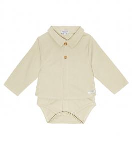 Комбинезон из хлопка baby ber Donsje, серый