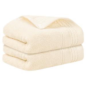 Набор полотенец в полоску Unique Bargains, бежевый