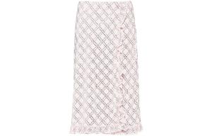 Повседневная длинная юбка женская белая Miu Miu
