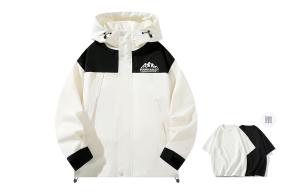 BOBBY ABLEY Водонепроницаемая, ветрозащитная и дышащая ветровка Unisex, Ecru (Comes with 100% cotton Inner T-Shirt)