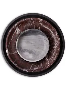 Набор из трех тарелок из коллаборации с sunnei, 3х30 см, Bloc Studios, черный