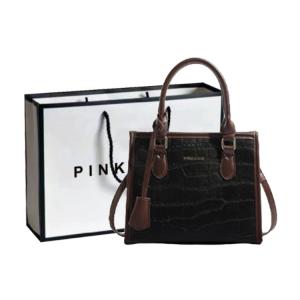 Сумка свадебная PU, Сумка подружки невесты, Женская сумка, Сумка через плечо Обычная Черная/Белая Хаки/Белая Коричневая/Красная PINK·LAND