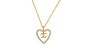 CHANEL Золотое ожерелье для женщин