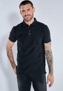 Рубашка поло STRUKTURIERT Emilio Adani, черный
