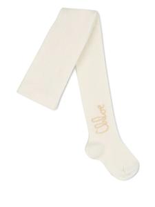 Колготки в рубчик Chloé Kids, нейтральный