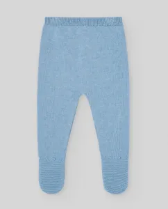 Коллекция детских леггинсов из хлопка и кашемира Koala Paz Rodríguez, светло-голубой