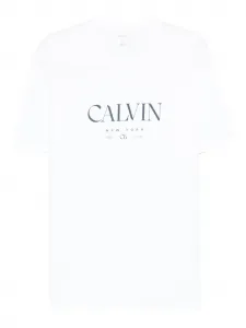 Футболка с логотипом Calvin Klein, белый