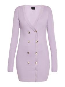 Платье до колена faina, лавандовый