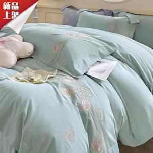 LUOLAI HOME Комплект постельного белья, 150 см, 4 предмета