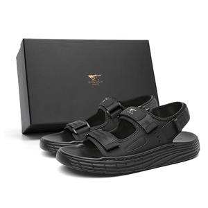 SEPTWOLVES Пляжные сандалии мужские черные