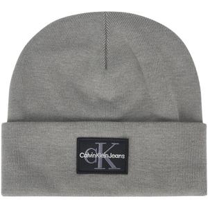 Хлопковые шапки бини Unisex Calvin Klein, серый