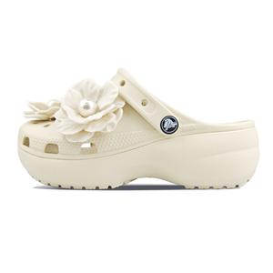 Crocs Классические платформенные клоги женские белые, цвет White