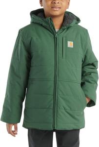 Carhartt детская утепленная куртка с капюшоном CP8582 Montana для мальчиков, Cilantro