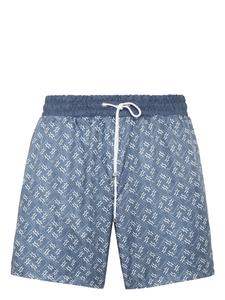 Billionaire плавки-шорты с монограммой, синий