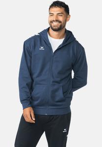 Толстовка Erima Zip-up sweatshirt, Blau/Blue