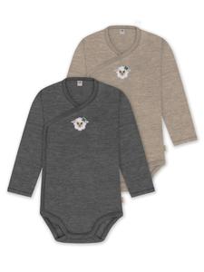 Комбинезон/боди normani, бежевый/антрацит