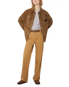 Замшевая куртка Max&Co., коричневый