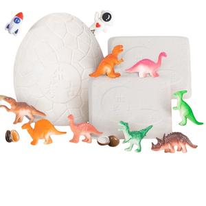 Раскопки динозавров, археологические игрушки для поиска сокровищ, плюшевая кукла высотой 8см TEMI