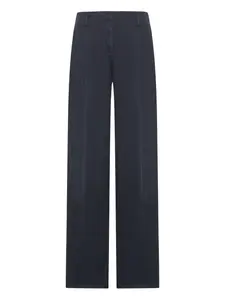 Джинсы с широкими штанинами Golden Goose, черный