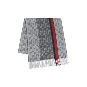 GUCCI Вязаный шарф унисекс, Gray