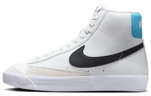 Кроссовки Nike Blazer Mid White Black Photo Blue GS