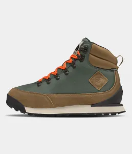 Мужские текстильные водонепроницаемые ботинки Back-To-Berkeley IV The North Face, Thyme/Utility Brown