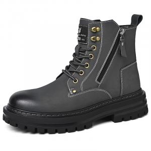 Playboy Мужские ботинки Martin серые всесезонные, цвет Gray (All-Season)