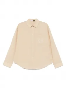 Рубашка с вышивкой Anagram LOEWE, нейтральный