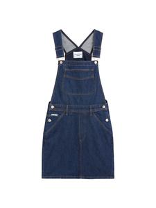 Marc O'Polo DENIM Короткое свободное платье-сарафан темно-синего цвета