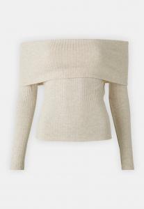 Рубашка с длинным рукавом ONLEMMY OFF SHOULDER ONLY Petite, бежевый