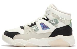 Термо Высокие Кроссовки для Скейтбординга Женские Перьевой Белый/Обсидиановый Черный 361°