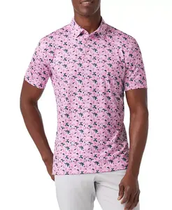 Поло с коротким рукавом Versa Mizzen+Main, розовый