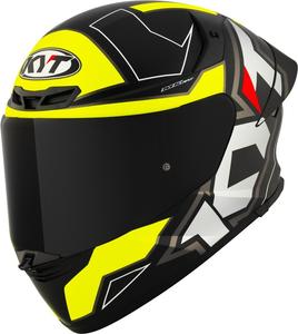 Шлем KYT tt-revo electron, Black Matt/Yellow